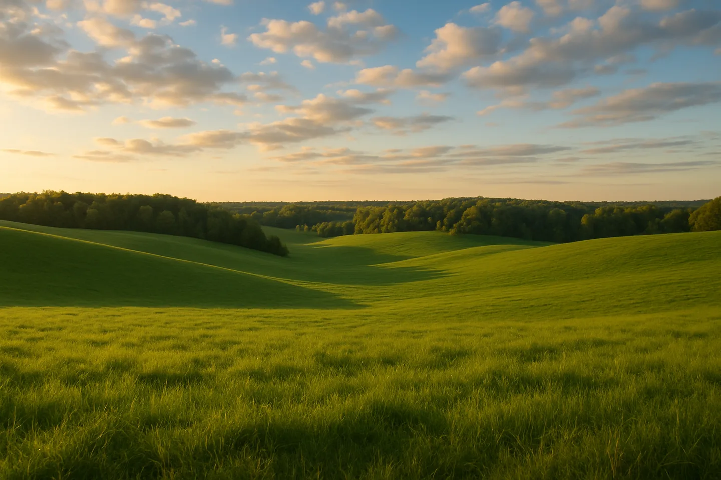 Scenic vacant land parcel